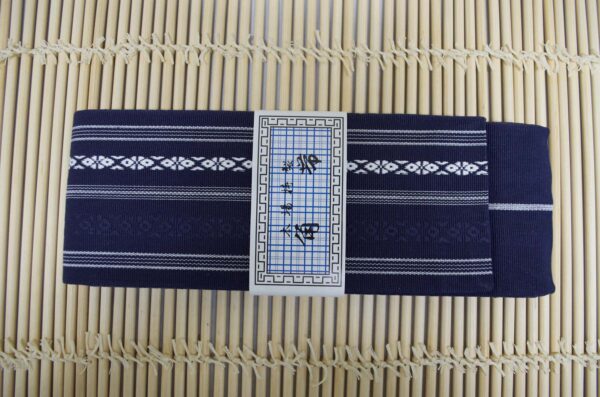 Traditional Japanese Obi belt used by samurai for weapon support and self-defense