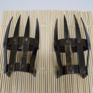 Ninja Tekkokagi iron hand claws – traditional ninja weapon replica