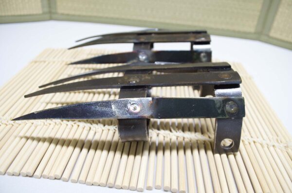Ninja Tekkokagi iron hand claws – traditional ninja weapon replica
